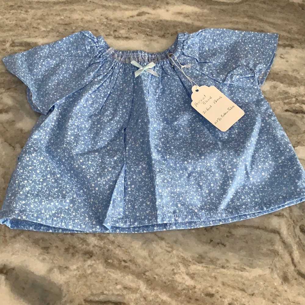 HAND MADE BABY GIRL SHIRT